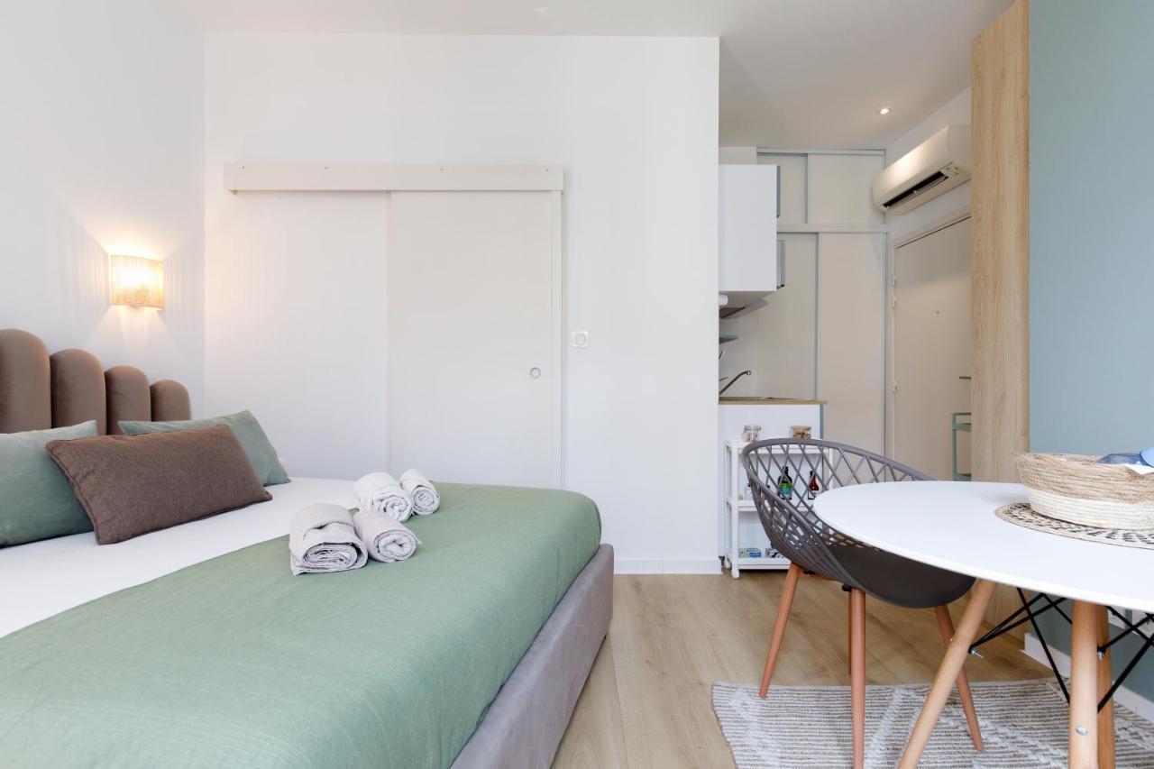 Comfortable Studio W Balcony Cannes Center Tgv Zewnętrze zdjęcie